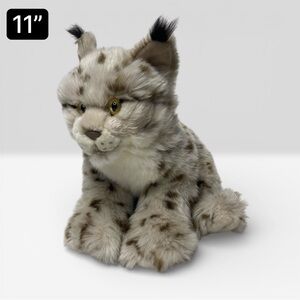 Ganz Webkinz Signature Endangered Iberian Lynx Plush No Code 11" Retired Rare